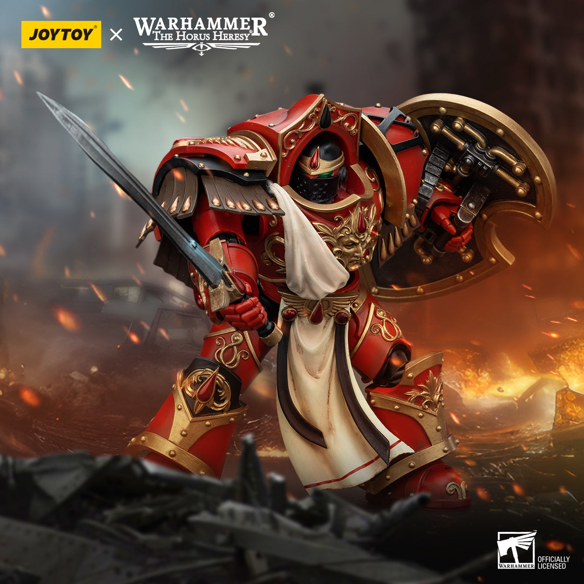 JOYTOY Warhammer The Horus Heresy - Blood Angels Crimson Paladins Squad Legionary #3