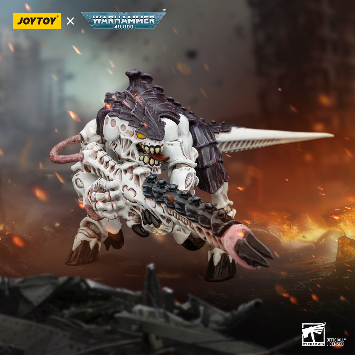 JOYTOY Warhammer 40,000 - Tyranids Hive Fleet Leviathan Termagant with Spike Rifle