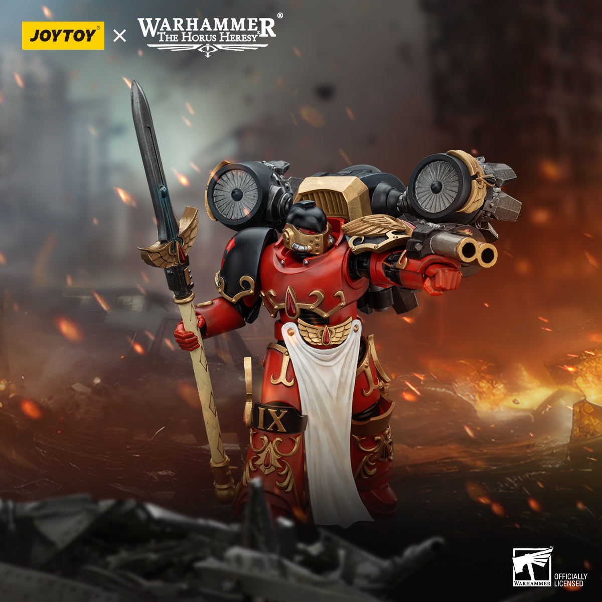 JOYTOY Warhammer The Horus Heresy - Blood Angels Dawnbreaker Cohort