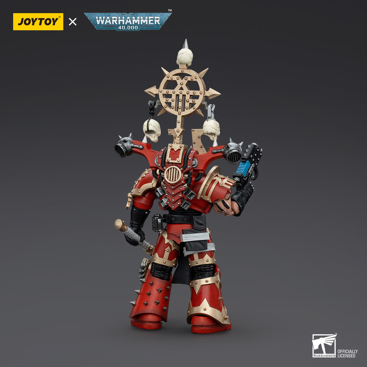 JOYTOY Warhammer 40,000 - World Eaters Legionary with Berzerker lcon