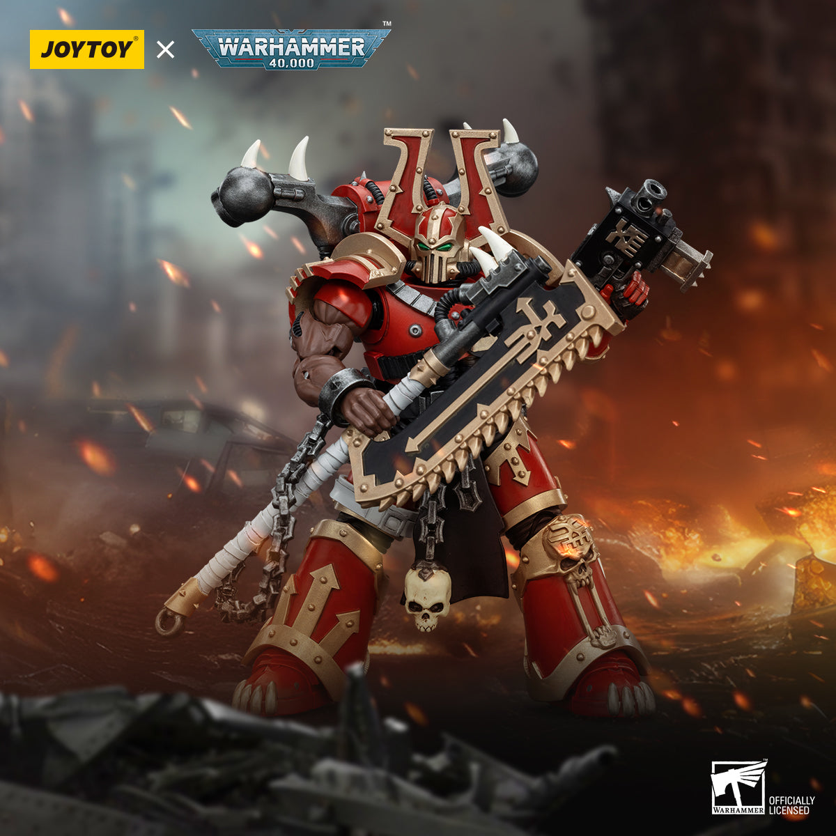 JoyToy Outlet – Legionary with Eviscerator Chainaxe Action Figure