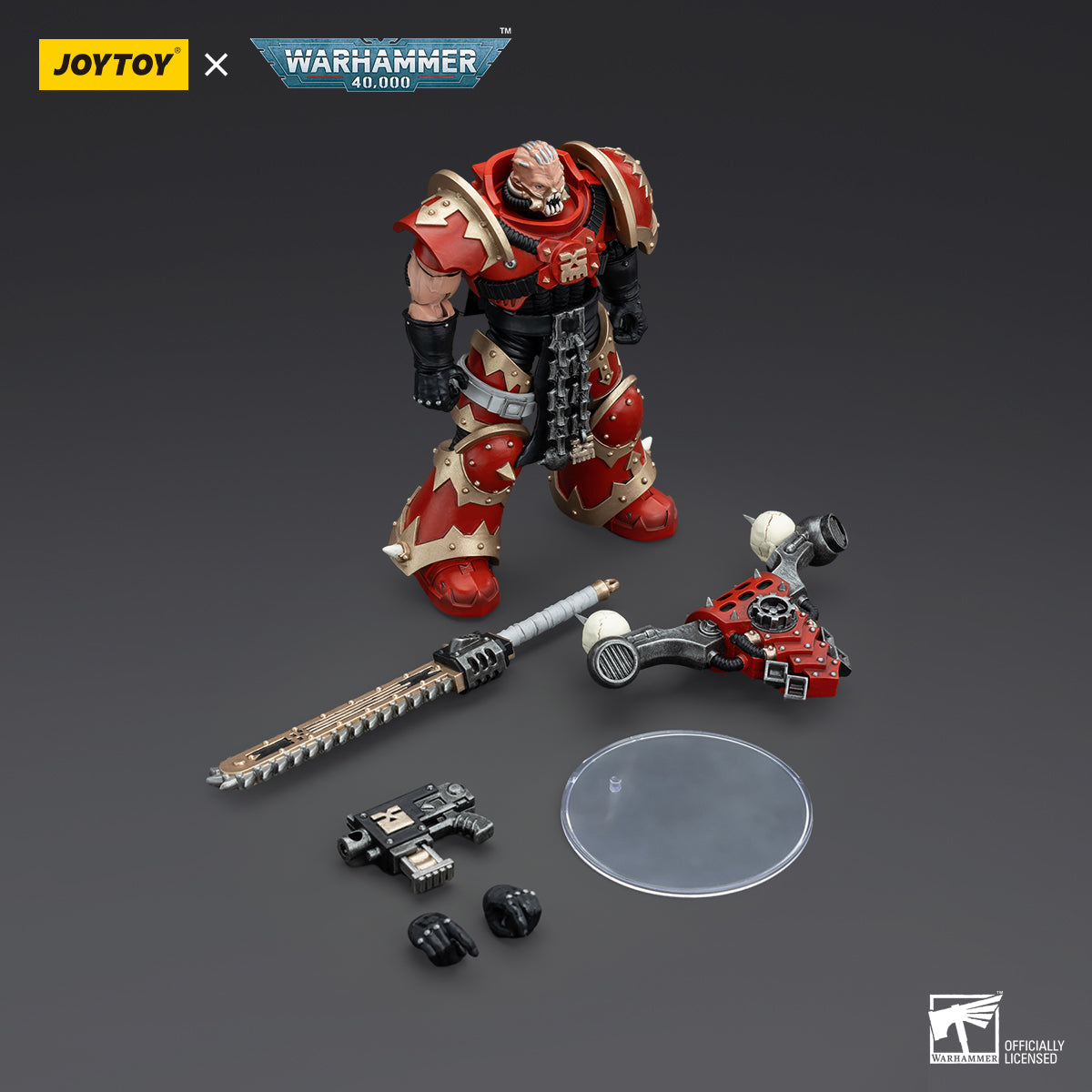 JoyToy Outlet – Legionary with Eviscerator Chainsword Accessory 1