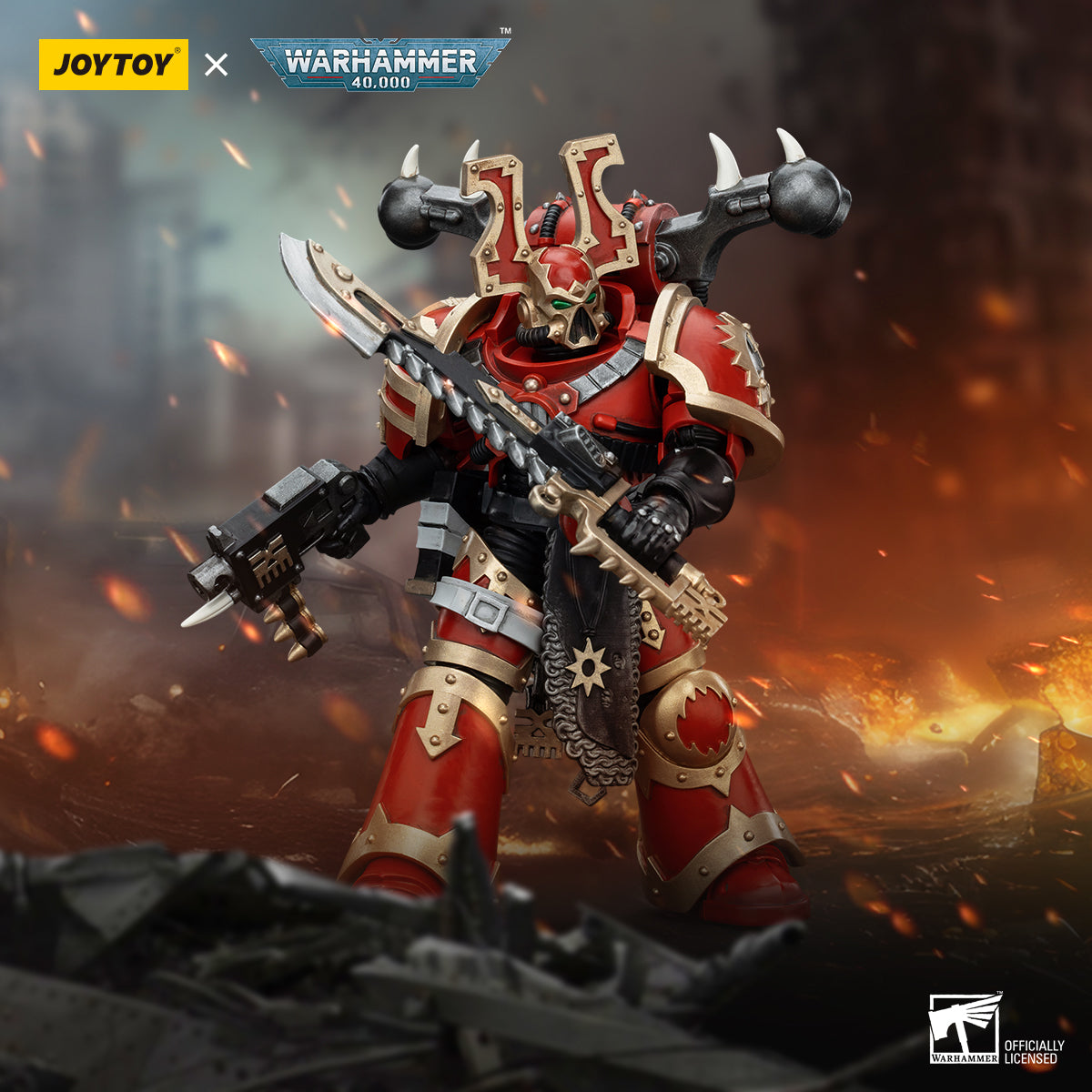 JOYTOY Warhammer 40,000 - World Eaters Khorne Berzerker #1