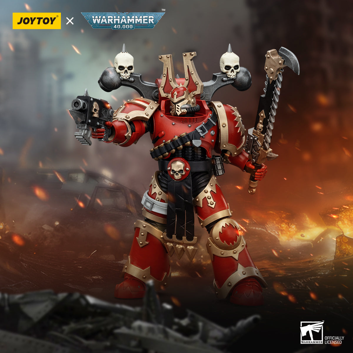 JOYTOY Warhammer 40,000 - World Eaters Khorne Berzerker #2