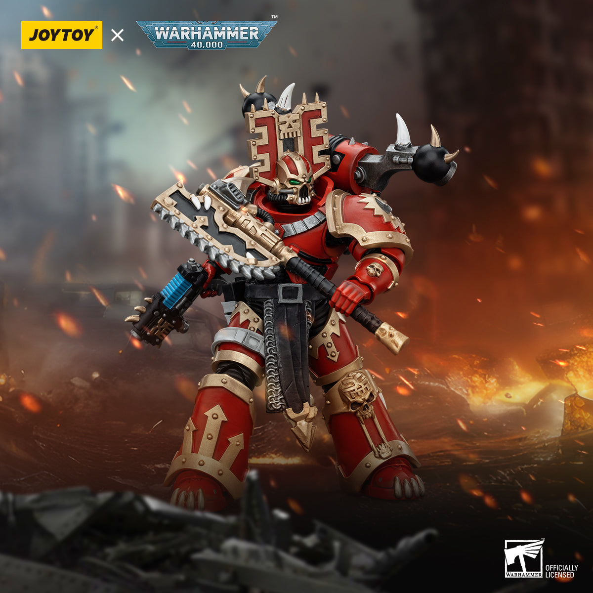 JOYTOY Warhammer 40,000 - World Eaters Khorne Berzerker #4