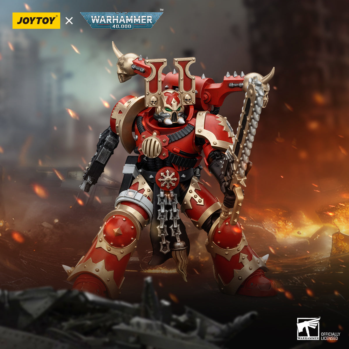 JOYTOY Warhammer 40,000 - World Eaters Khorne Berzerker #5