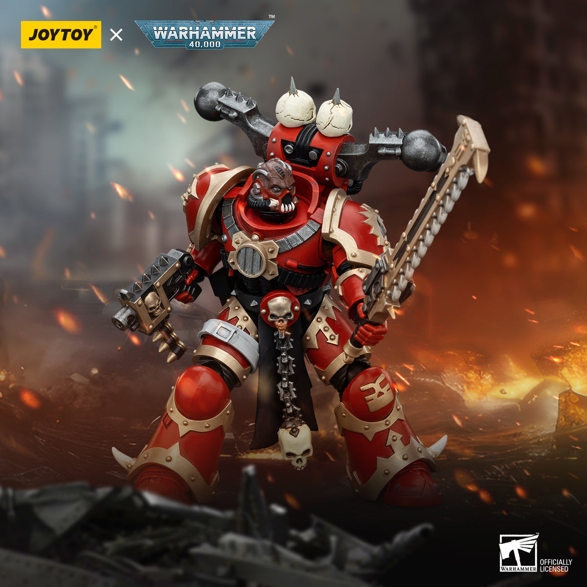 JOYTOY Warhammer 40,000 - World Eaters Khorne Berzerker #6