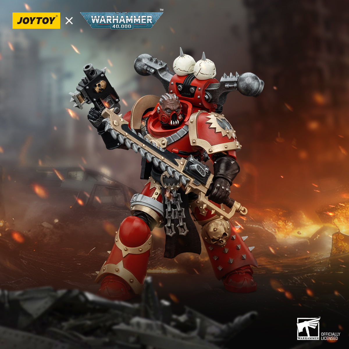 JOYTOY Warhammer 40,000 - World Eaters Khorne Berzerker #7