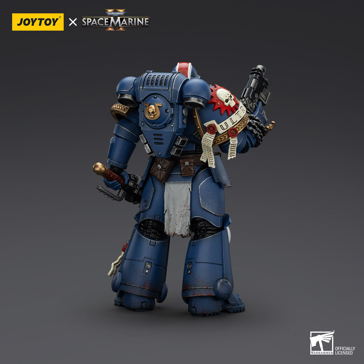 JoyToy Warhammer 40,000: Space Marine 2 Ultramarines Lieutenant Titus-Collectors Edition