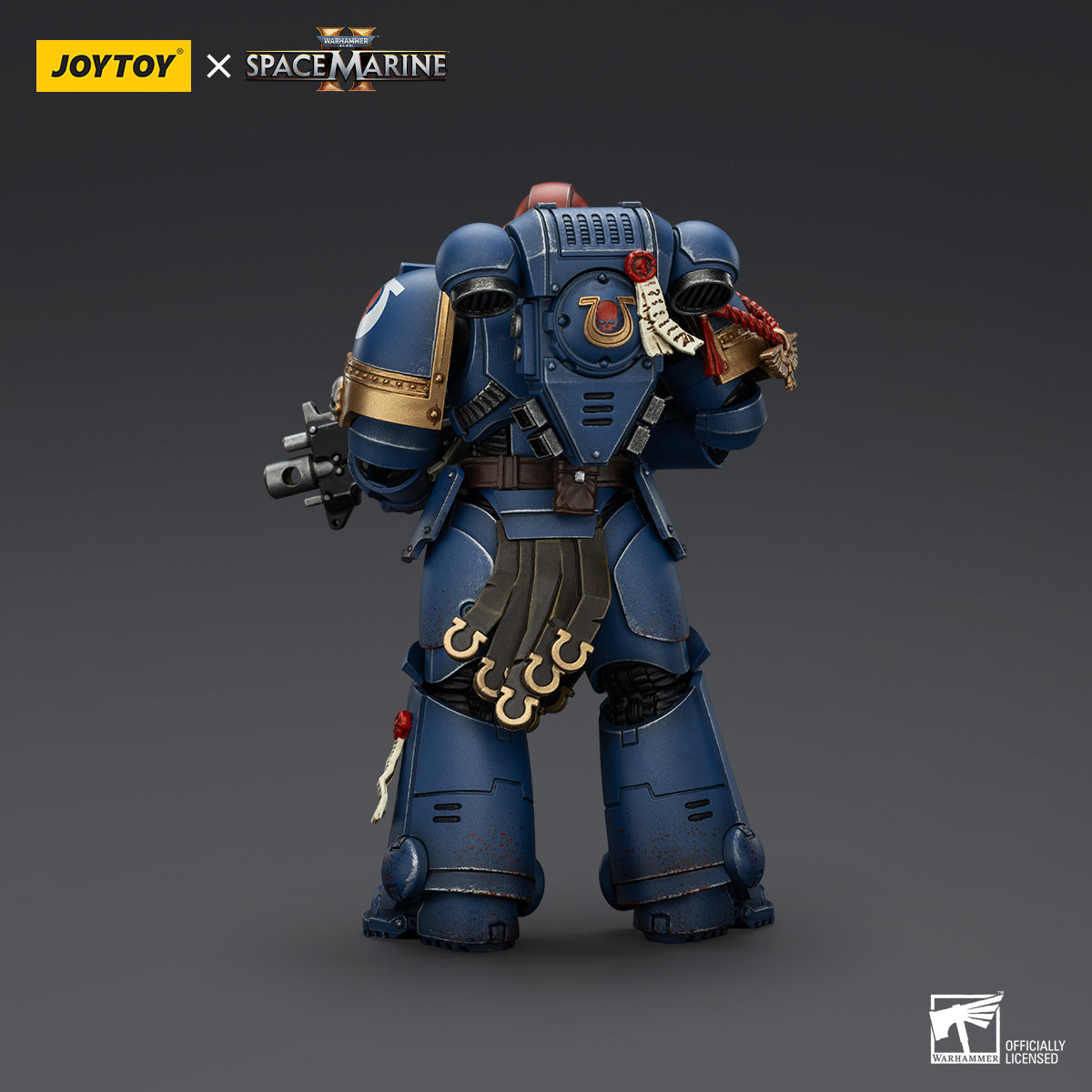 JoyToy Warhammer 40,000: Space Marine 2 Ultramarines Sergeant Gadriel-Collectors Edition