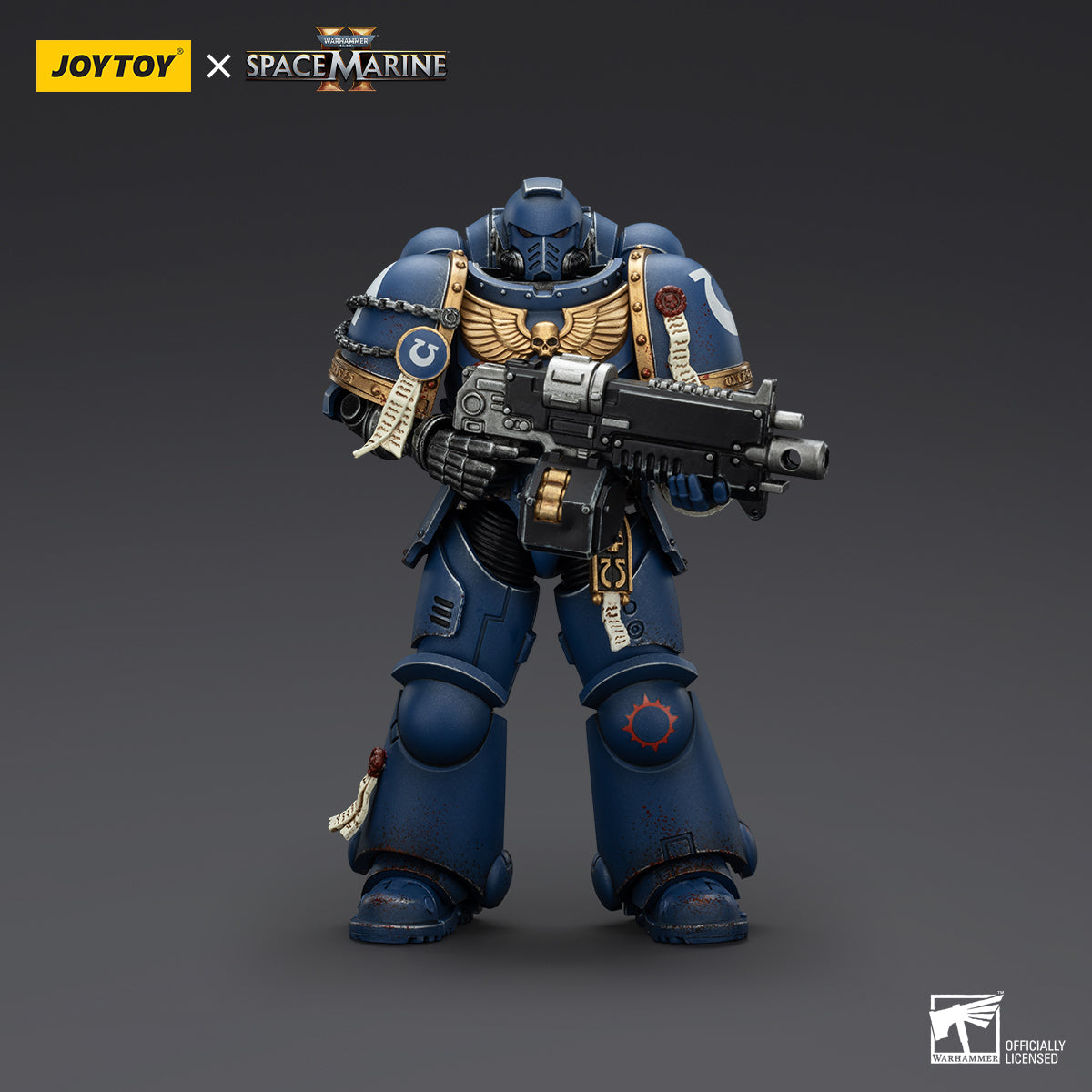 JoyToy Warhammer 40,000: Space Marine 2 Ultramarines Brother Chairon-Collectors Edition