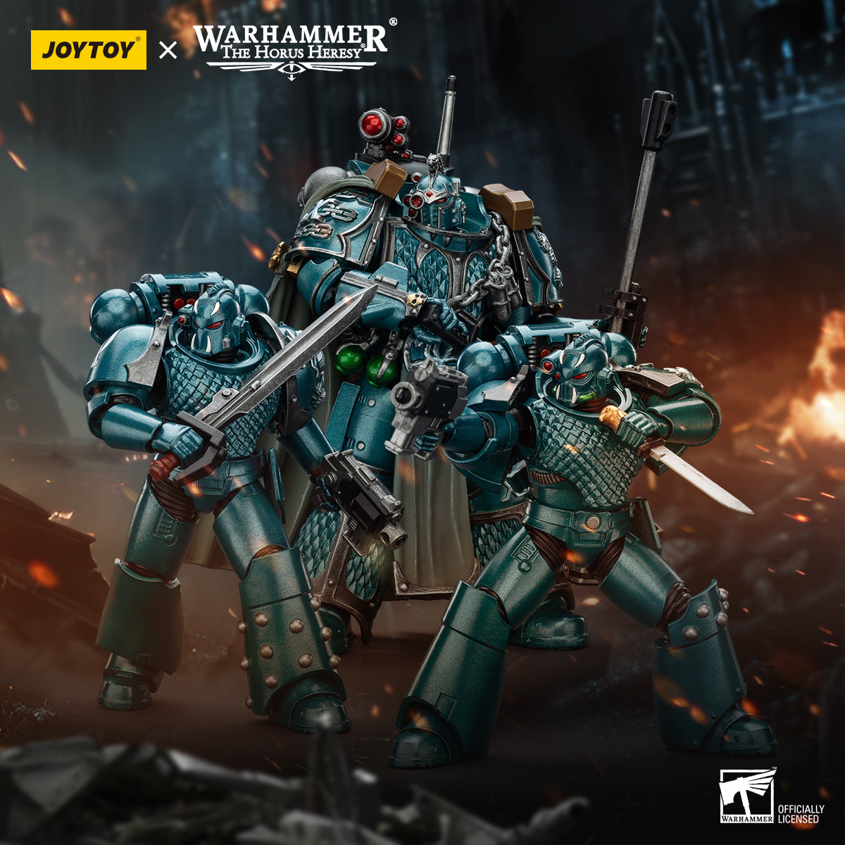 JOYTOY Warhammer The Horus Heresy - Alpha Legion Headhunter Kill Team