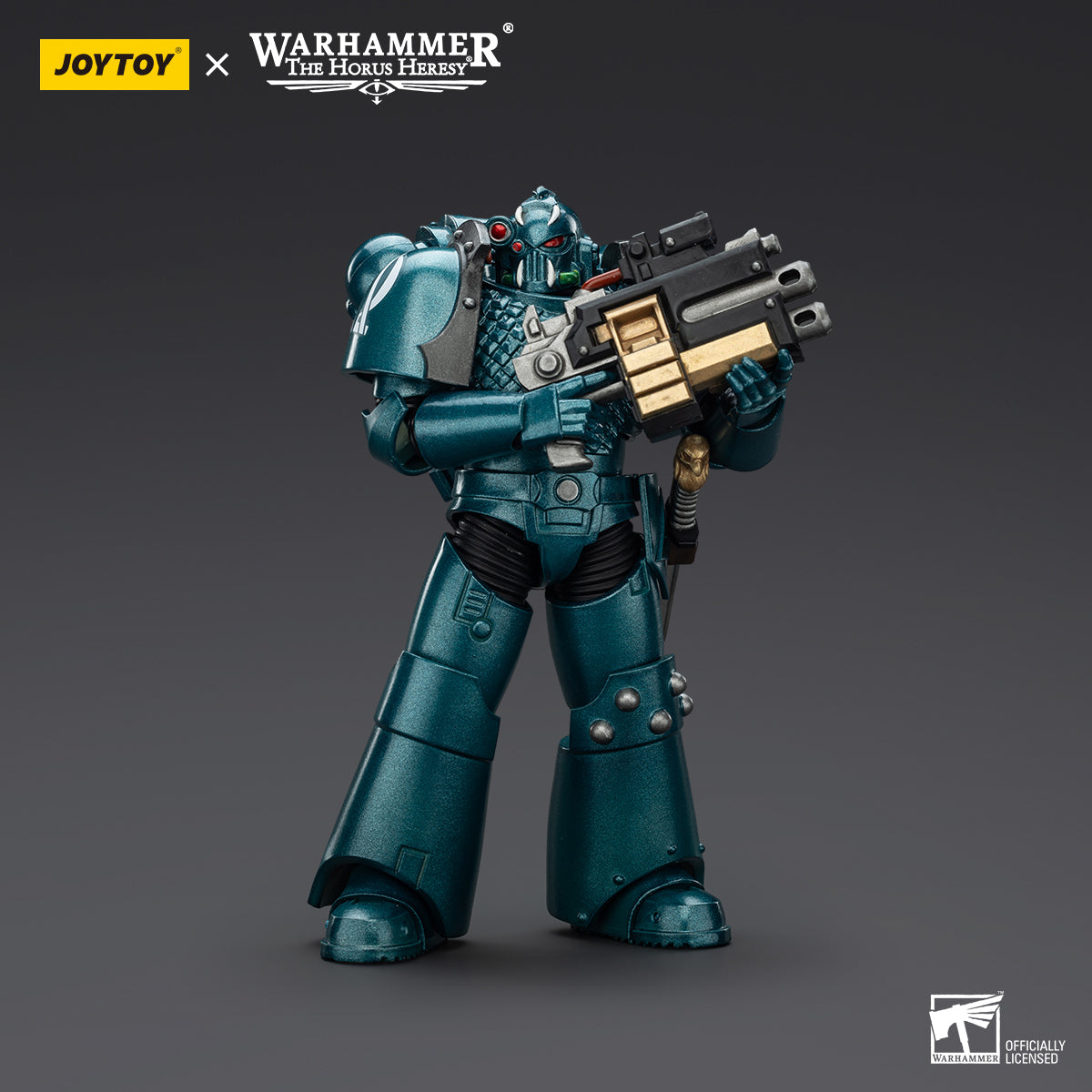 JOYTOY Warhammer The Horus Heresy - Alpha Legion Headhunter Kill Team Legionary with Banestrike Combi Bolter and Power Dagger