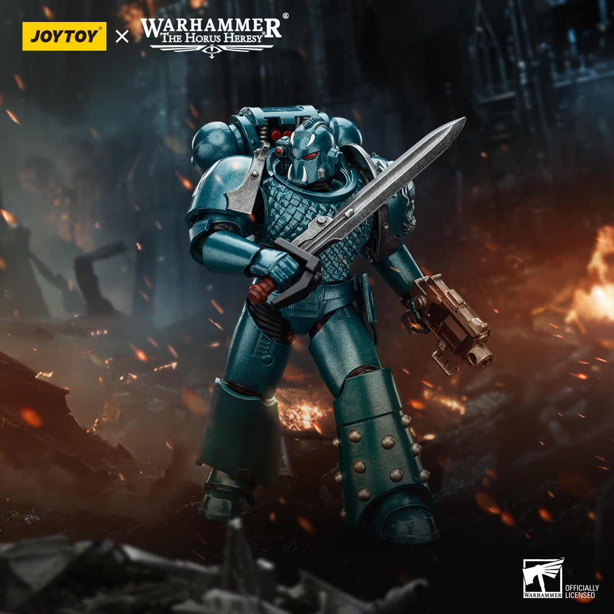 JOYTOY Warhammer The Horus Heresy - Alpha Legion Headhunter Kill Team