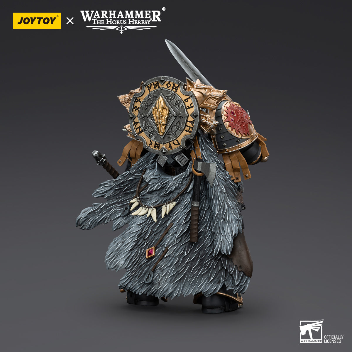 JOYTOY Warhammer The Horus Heresy - Space Wolves Leman Russ, Primarch of the VIth Legion