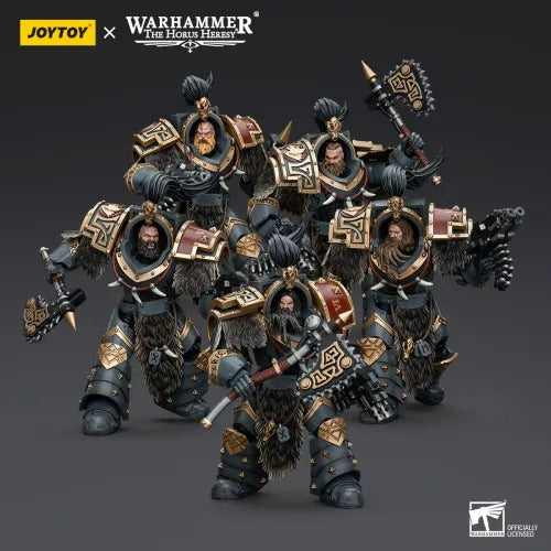 JOYTOY Warhammer The Horus Heresy - Space Wolves Varagyr Wolf Guard