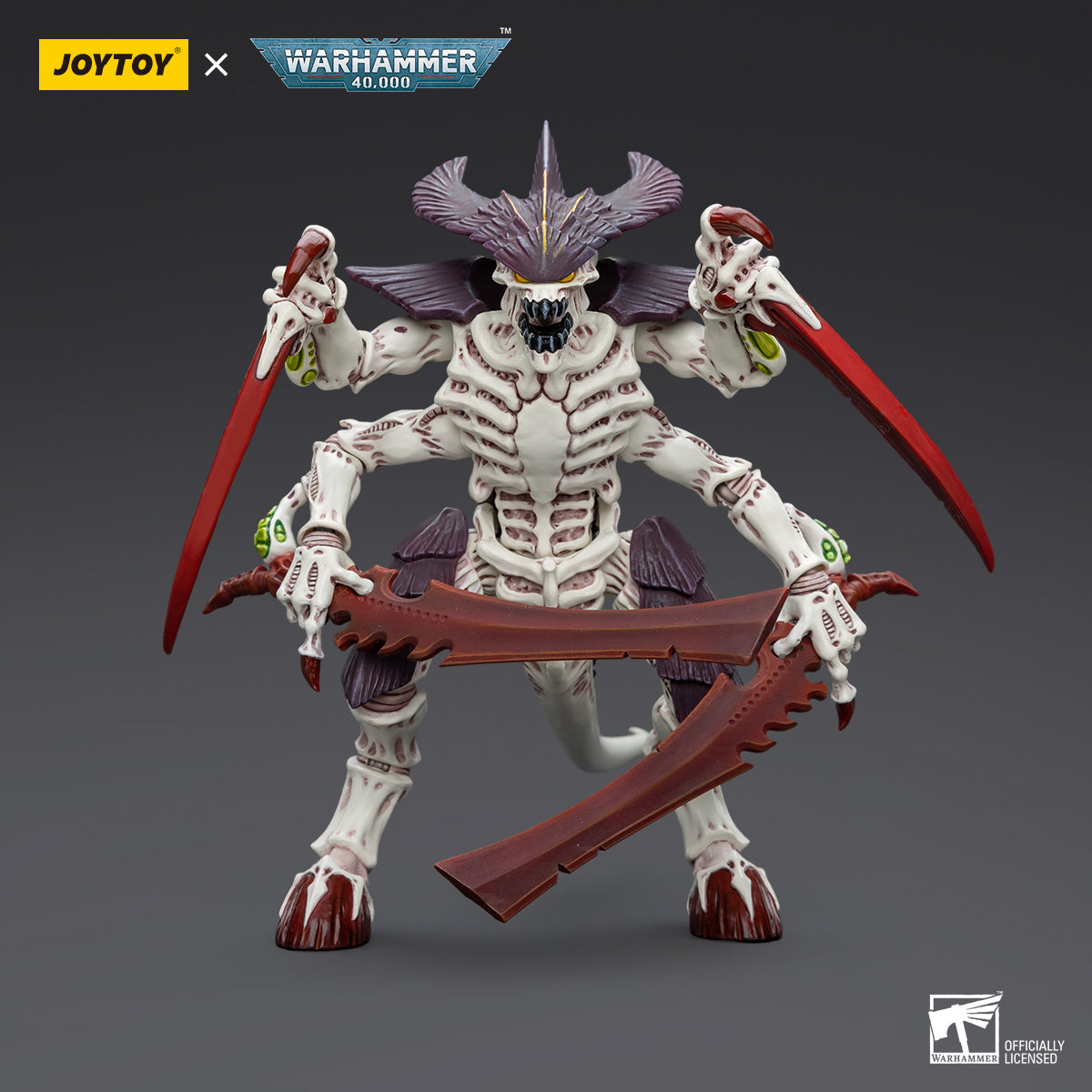 JOYTOY Warhammer 40,000 - Tyranids Hive Fleet Leviathan Warrior #1 with Boneswords