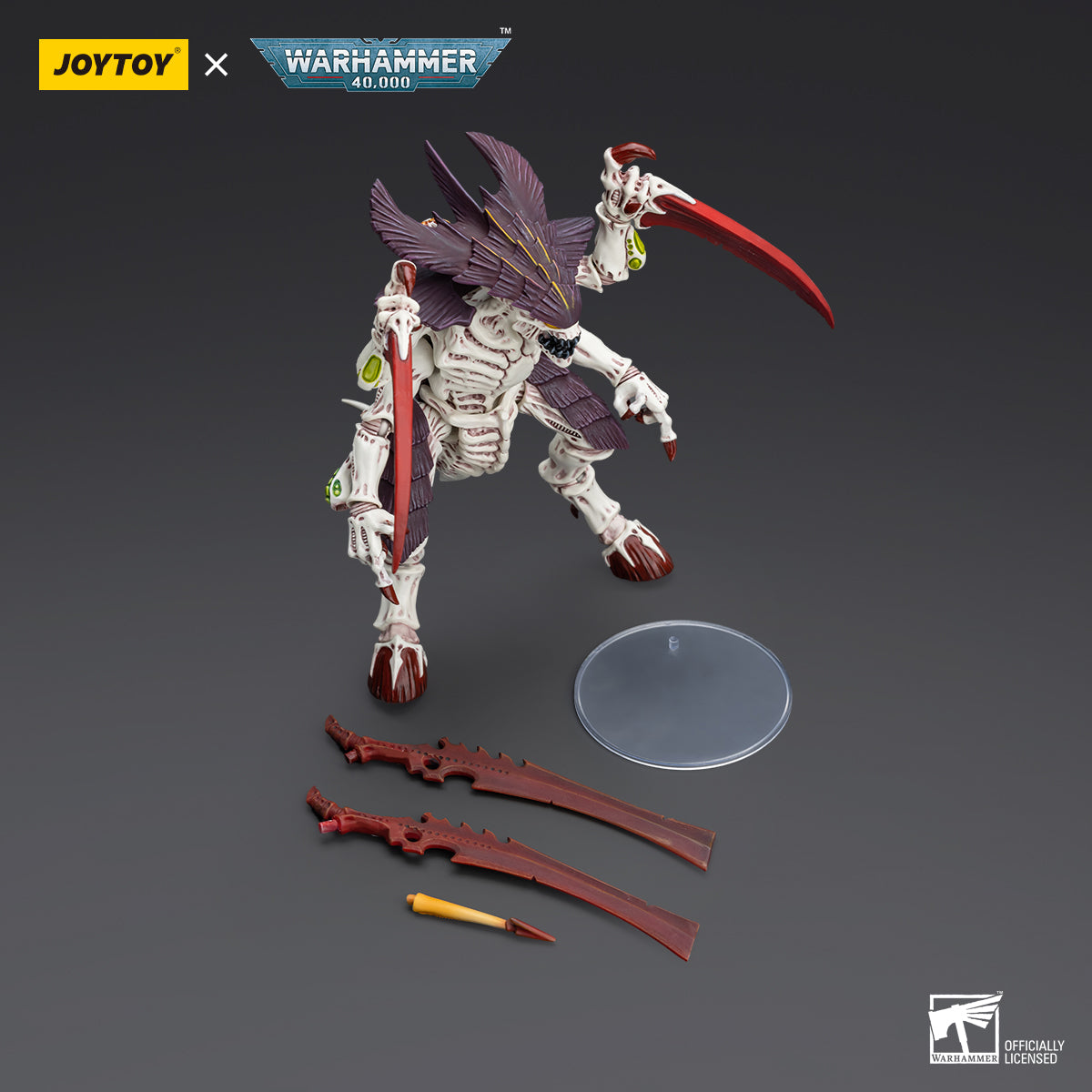 JOYTOY Warhammer 40,000 - Tyranids Hive Fleet Leviathan Warrior #1 with Boneswords
