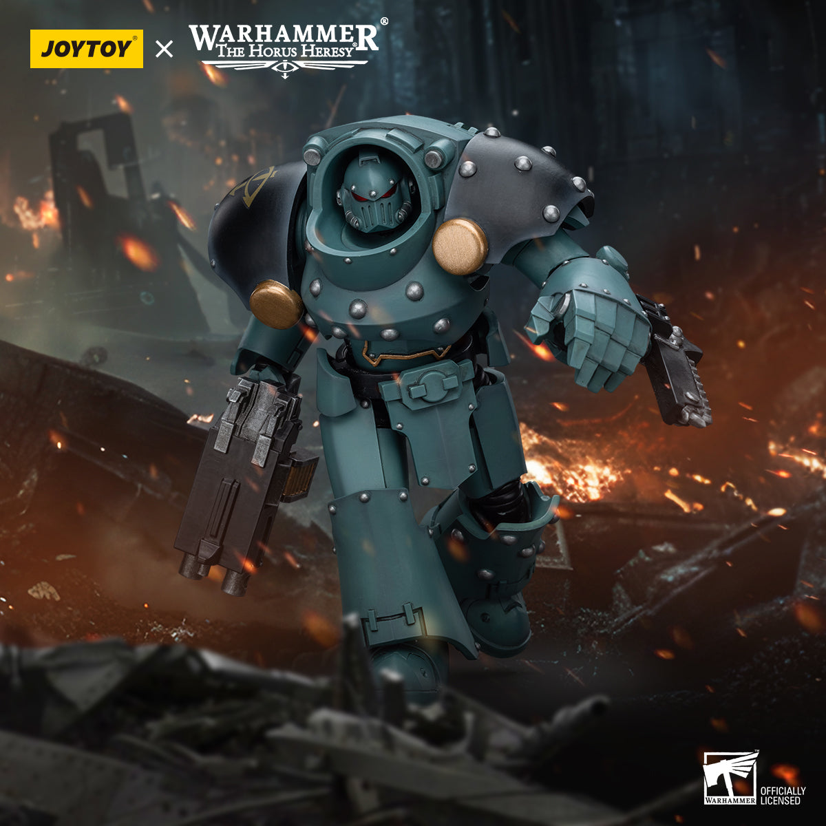 JOYTOY Warhammer The Horus Heresy - Sons of Horus Tartaros Terminator Squad