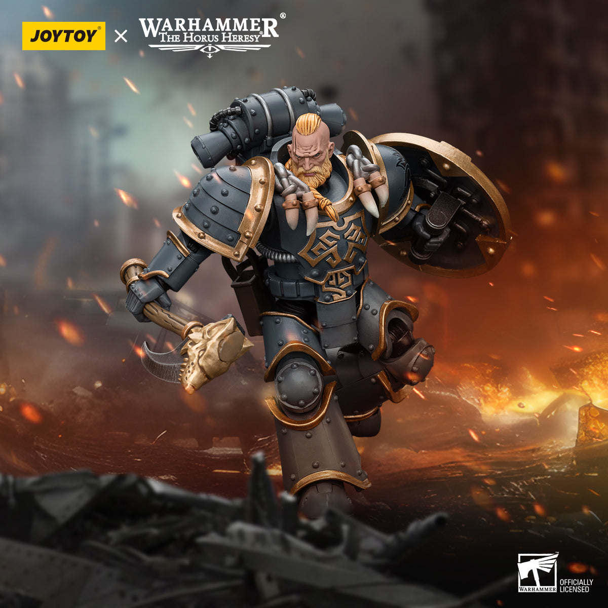 JOYTOY Warhammer The Horus Heresy - Space Wolves Grey Slayer Pack