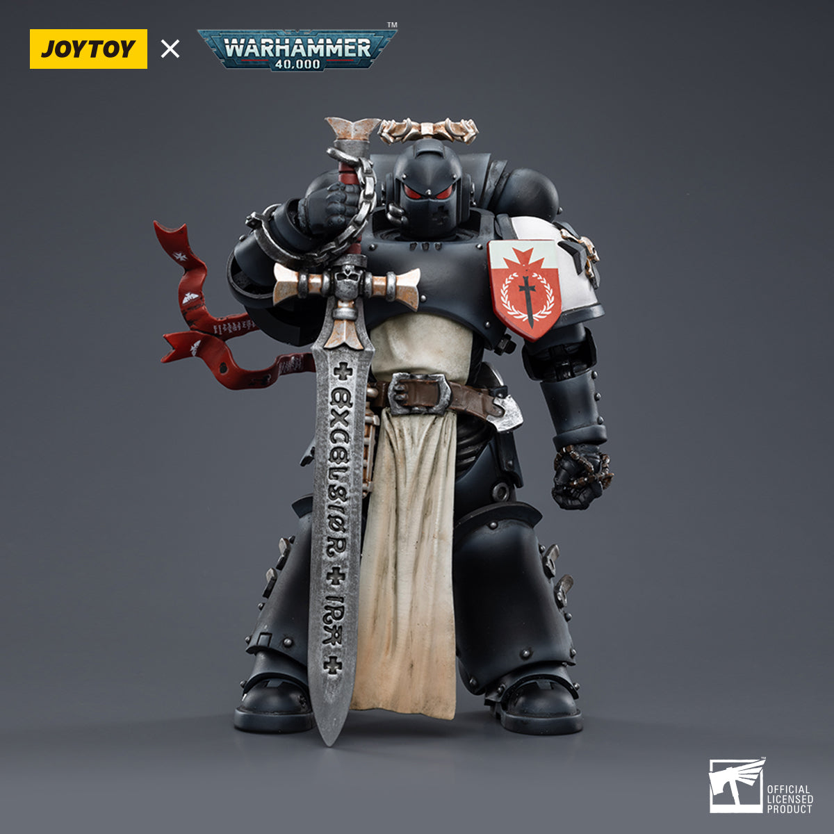 JOYTOY Warhammer 40,000 - Black Templars The Emperors Champion Rolantus