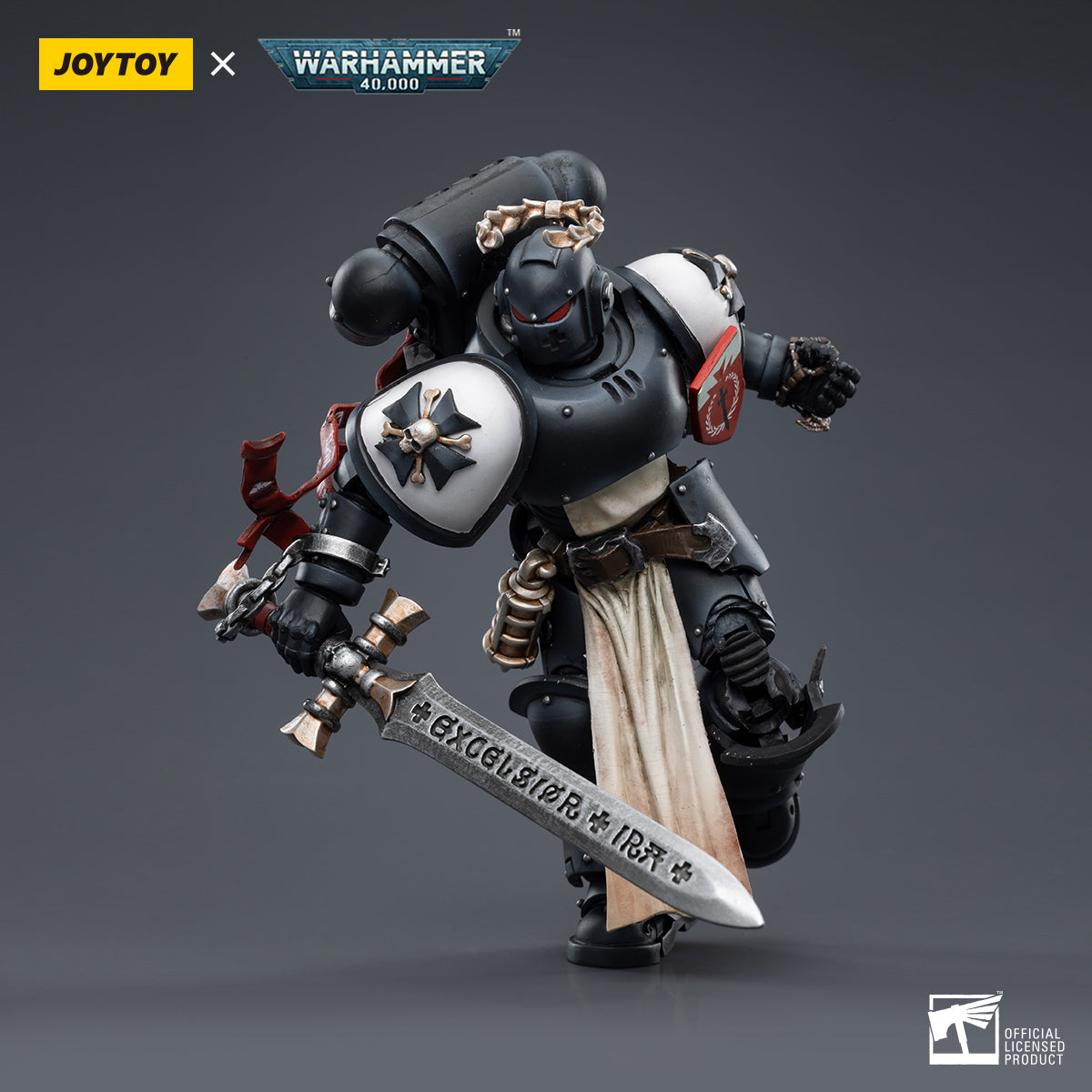 JOYTOY Warhammer 40,000 - Black Templars The Emperors Champion Rolantus