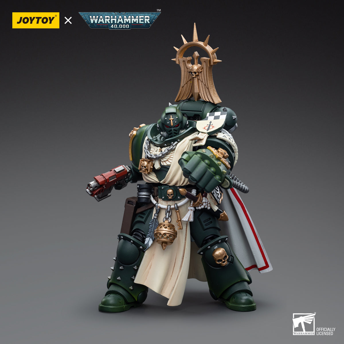 JOYTOY Warhammer 40,000 - Dark Angels Master with Power Fist
