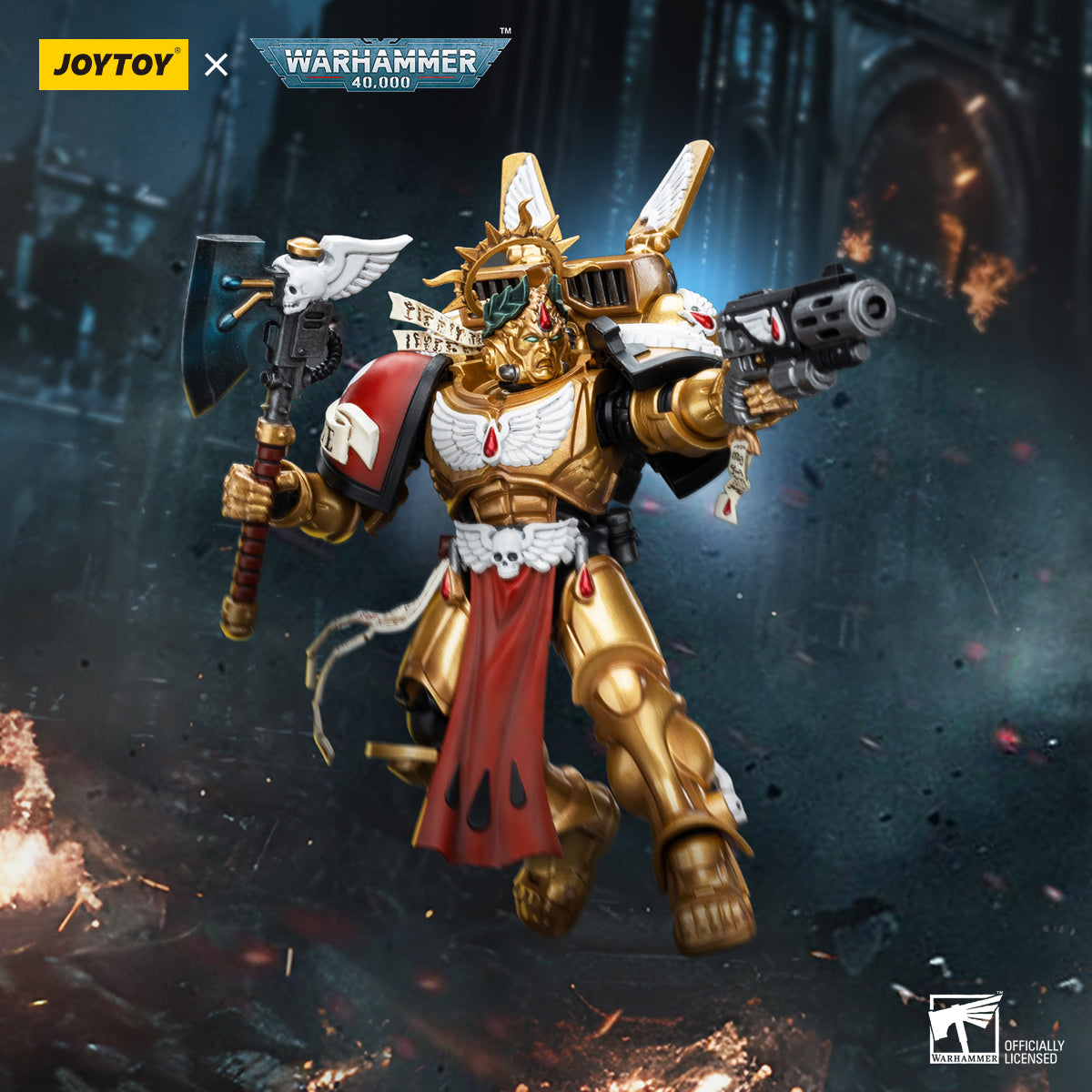 JOYTOY Warhammer 40,000 - Blood Angels Commander Dante
