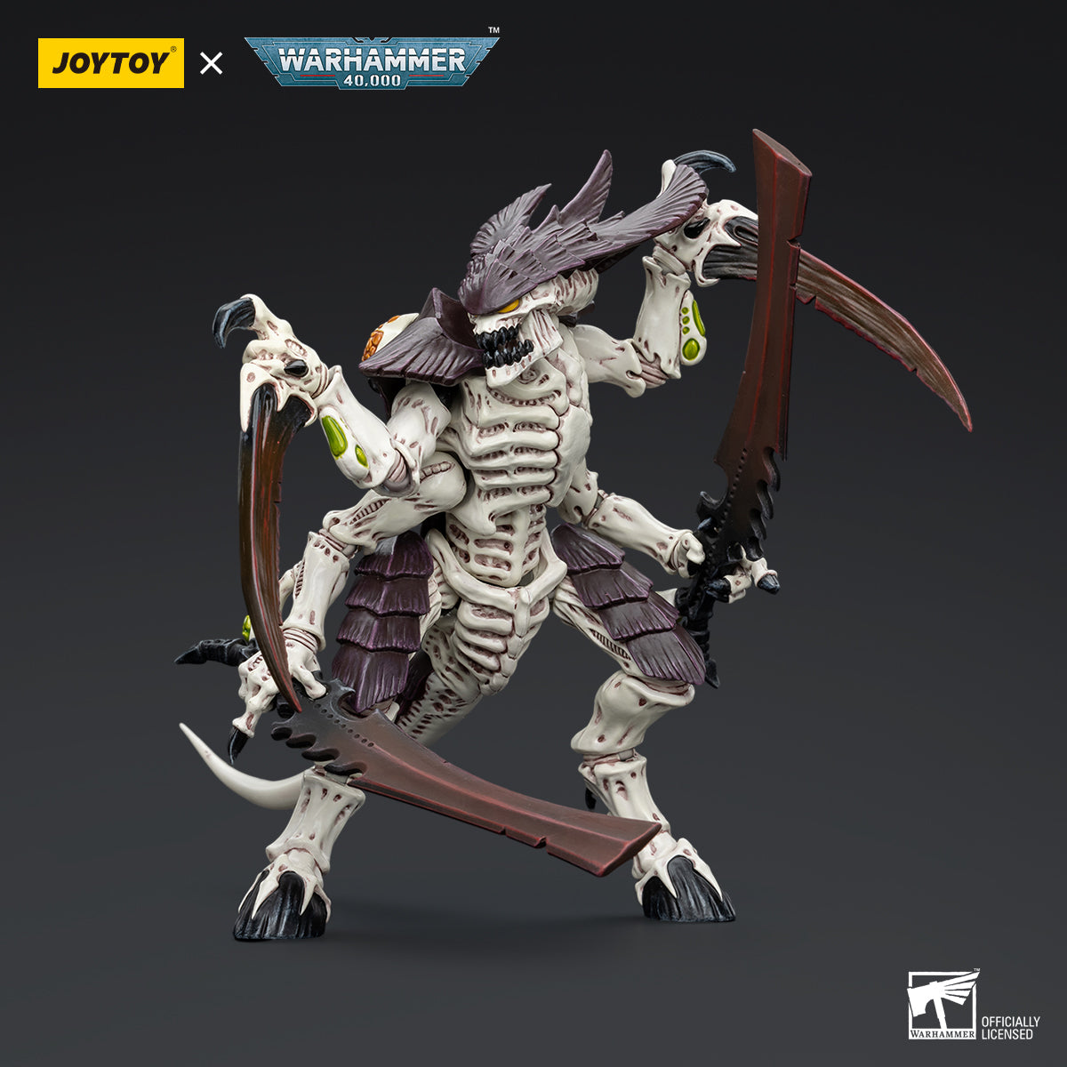 JOYTOY Warhammer 40,000 - Tyranids Hive Fleet Leviathan Warrior #2 with Boneswords