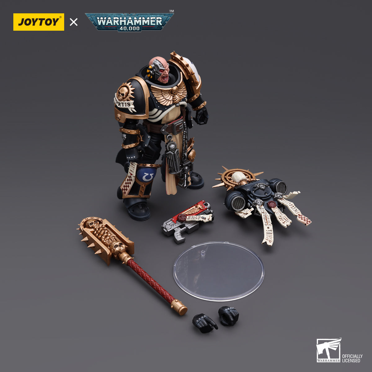 JOYTOY Warhammer 40,000 - Ultramarines Chaplain(Indomitus)