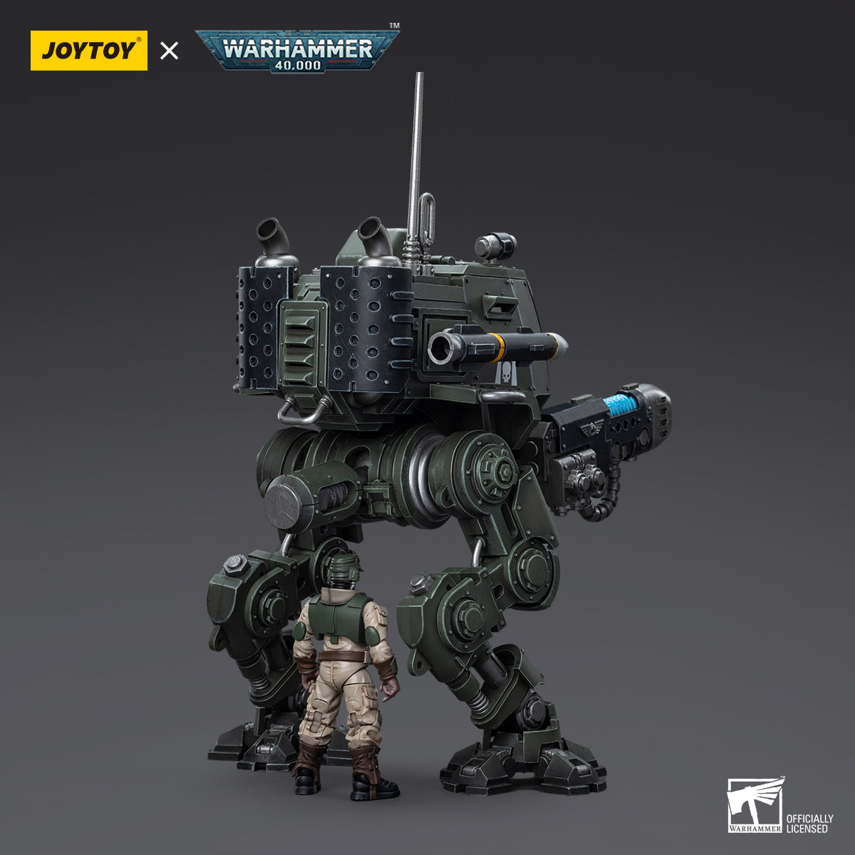 JOYTOY Warhammer 40,000 - Astra Militarum Cadian Armoured Sentinel