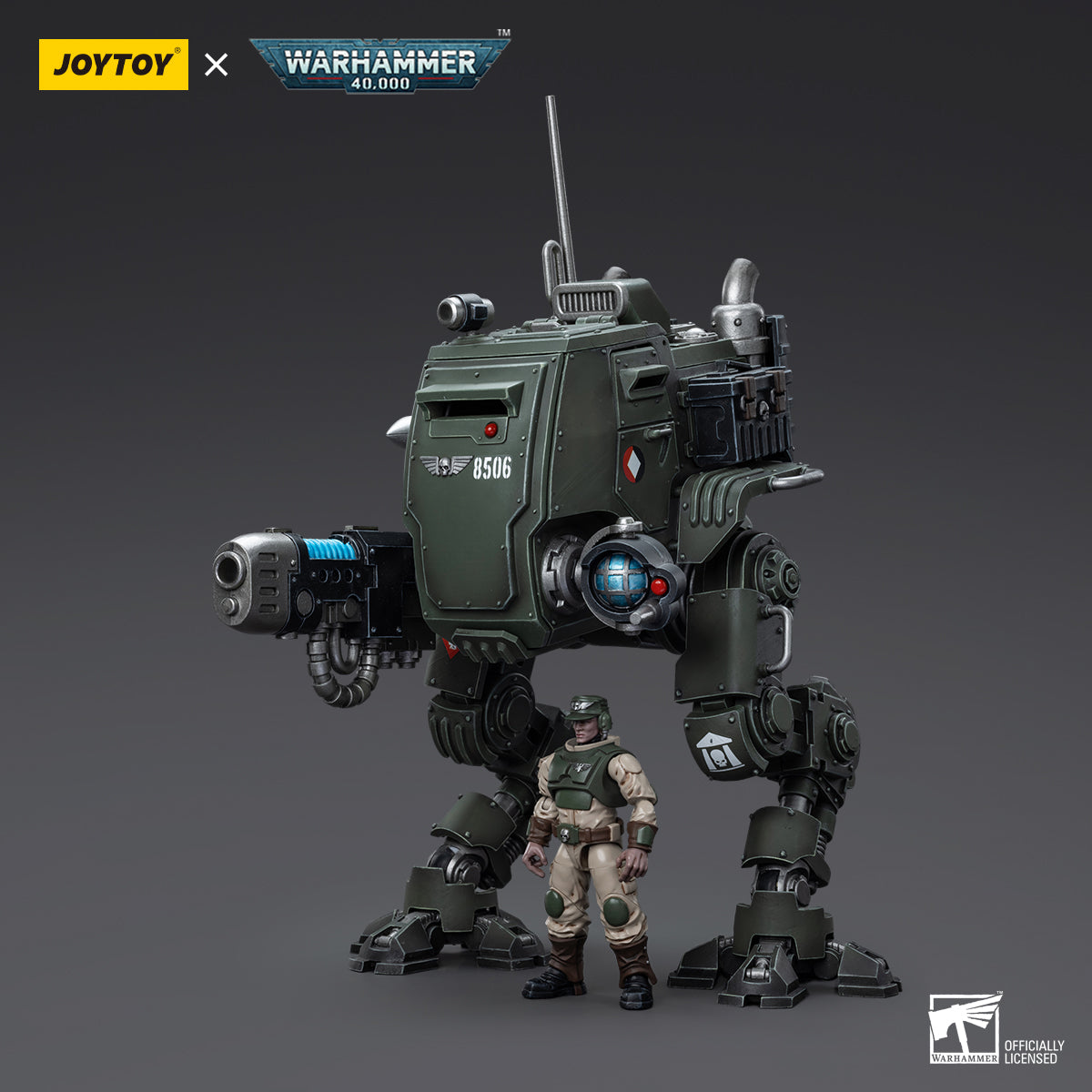 JOYTOY Warhammer 40,000 - Astra Militarum Cadian Armoured Sentinel