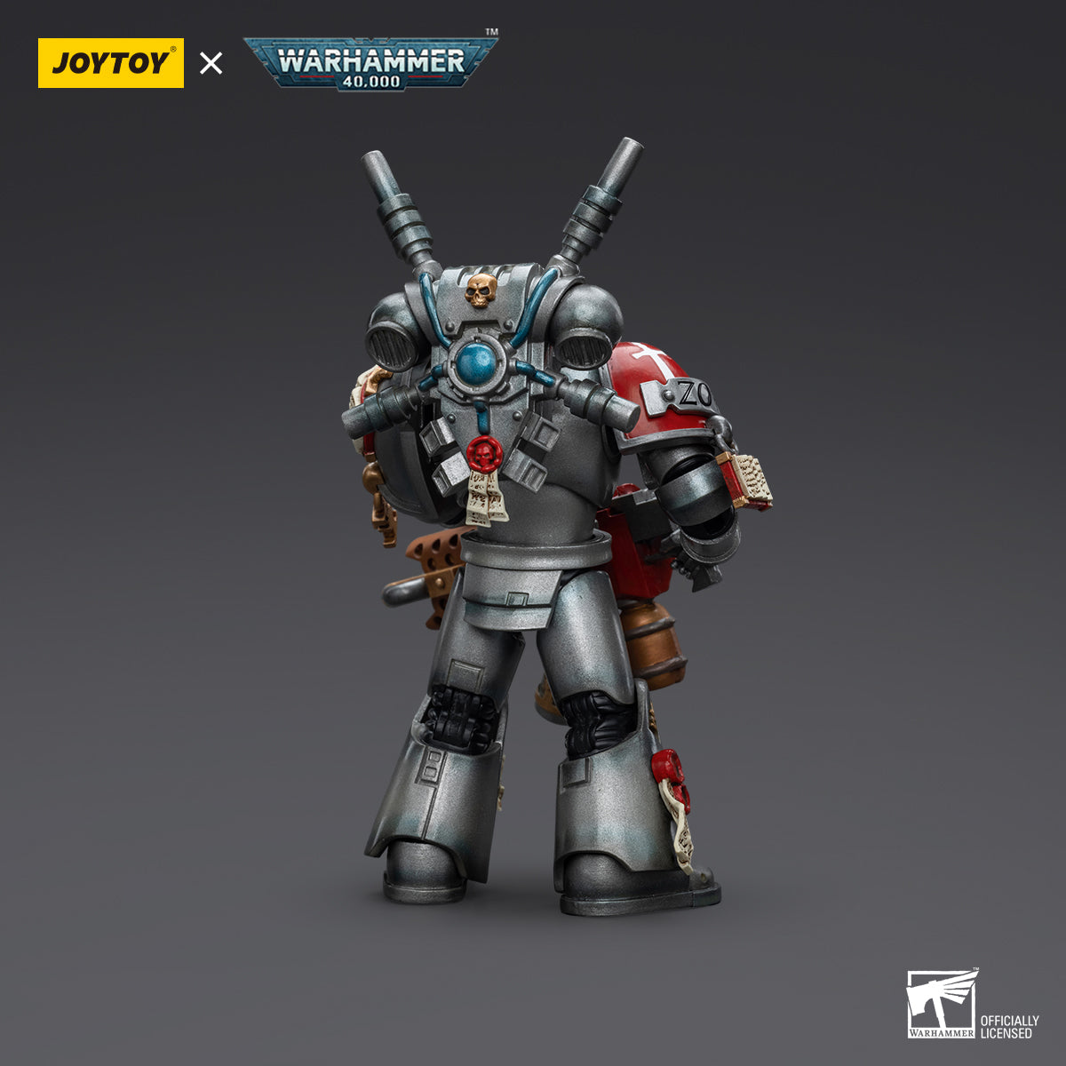 JOYTOY Warhammer 40,000 - Grey Knights Interceptor Squad Interceptor with Incinerator
