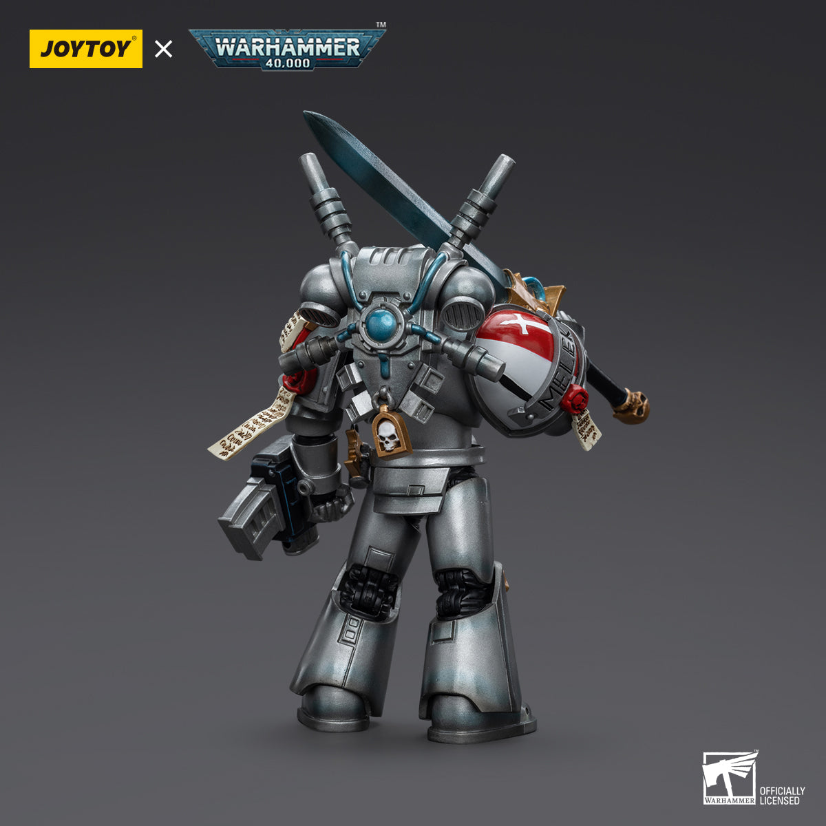 JOYTOY Warhammer 40,000 - Grey Knights Interceptor Squad Interceptor with Storm Bolter and Nemesis Force Sword