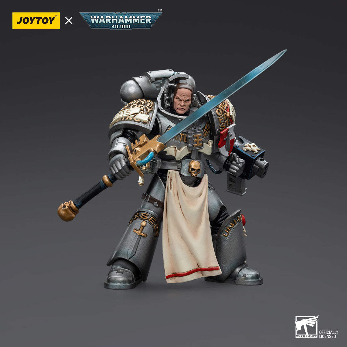 JOYTOY Warhammer 40,000 - Grey Knights Strike Squad Justicar