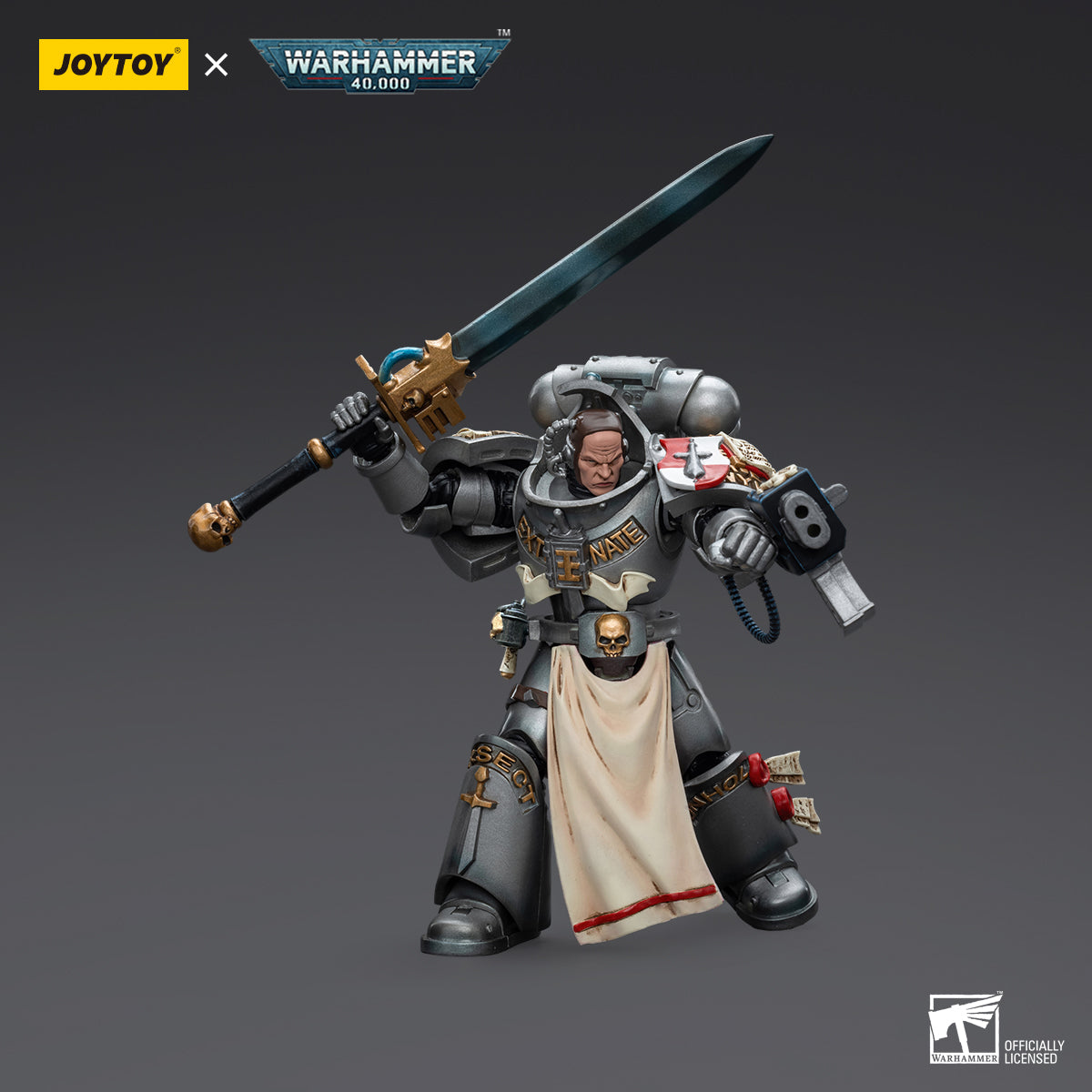 JOYTOY Warhammer 40,000 - Grey Knights Strike Squad Justicar