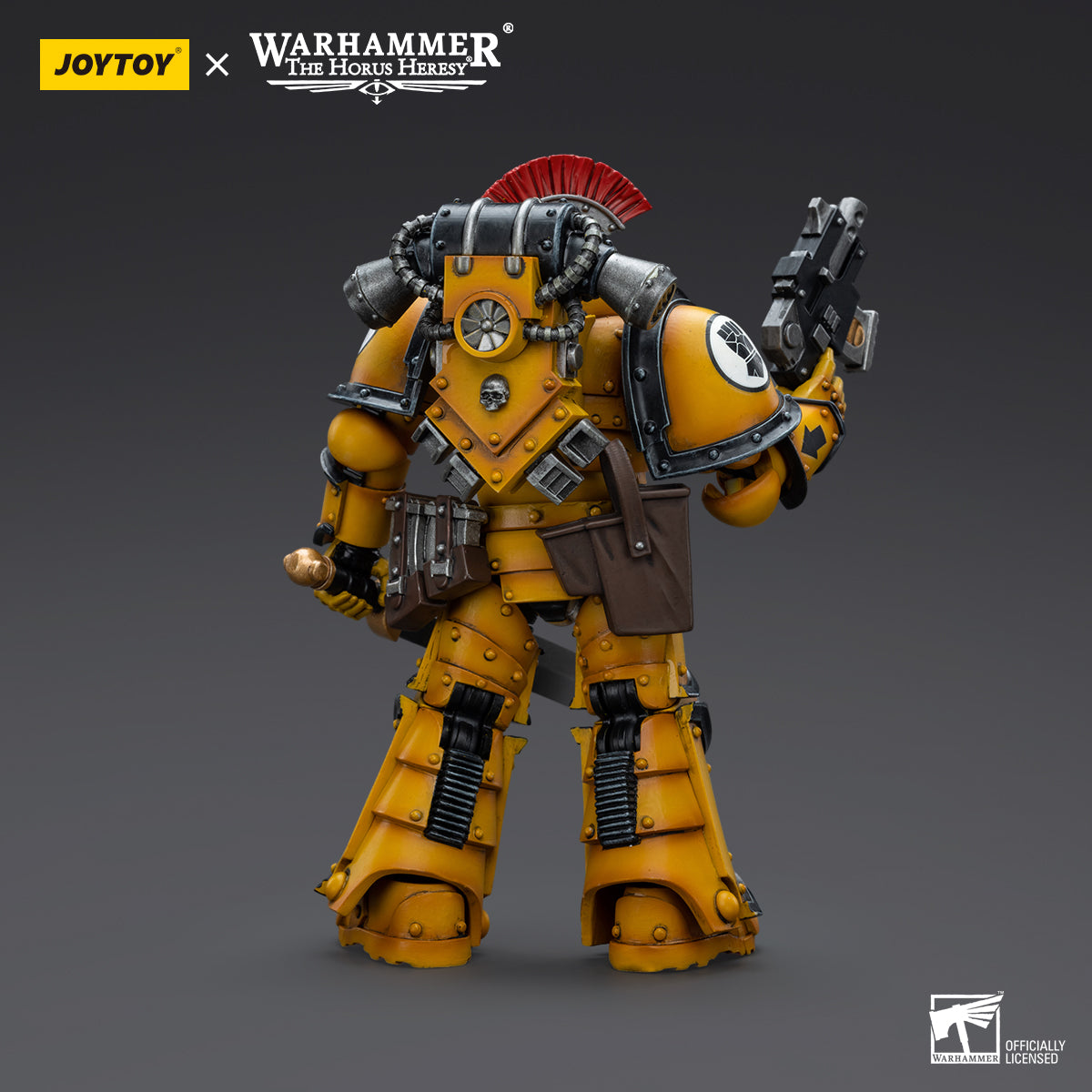JOYTOY Warhammer The Horus Heresy - Imperial Fists MkIII Tactical Squad Sergeant with Power Sword