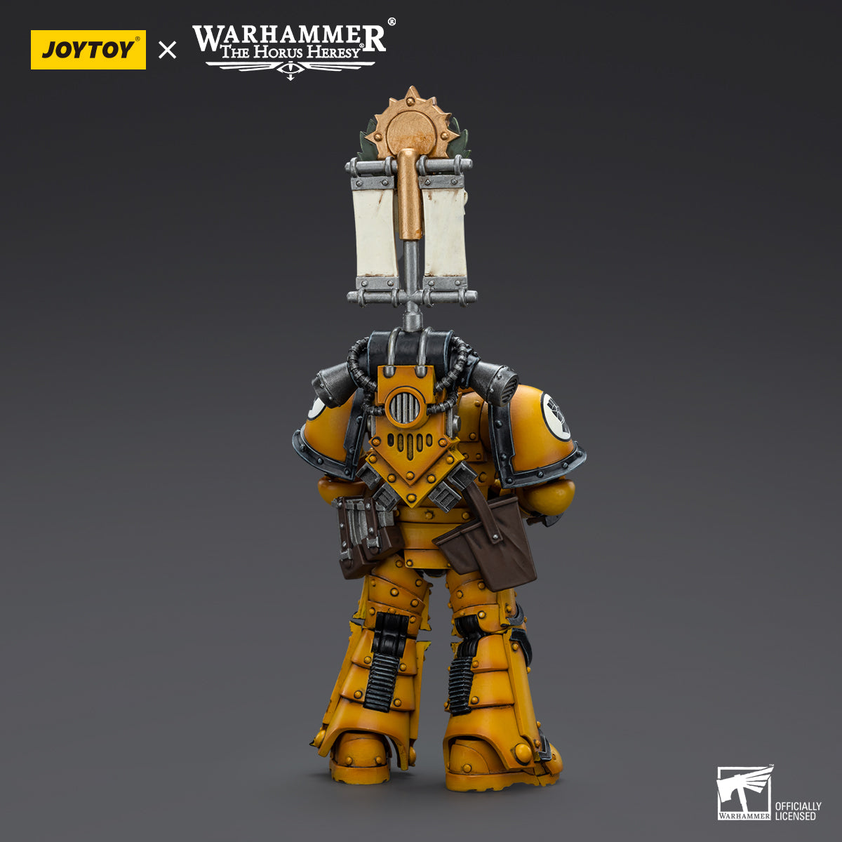 JOYTOY Warhammer The Horus Heresy - Imperial Fists MkIII Tactical Squad Legionary with Legion Vexilla