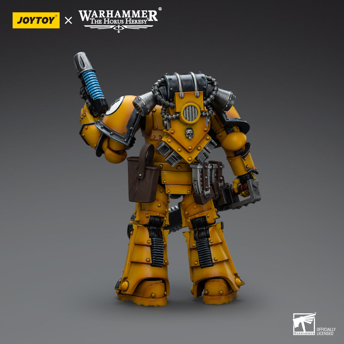 JOYTOY Warhammer The Horus Heresy - Imperial Fists MkIII Despoiler Squad Sergeant with Plasma Pistol