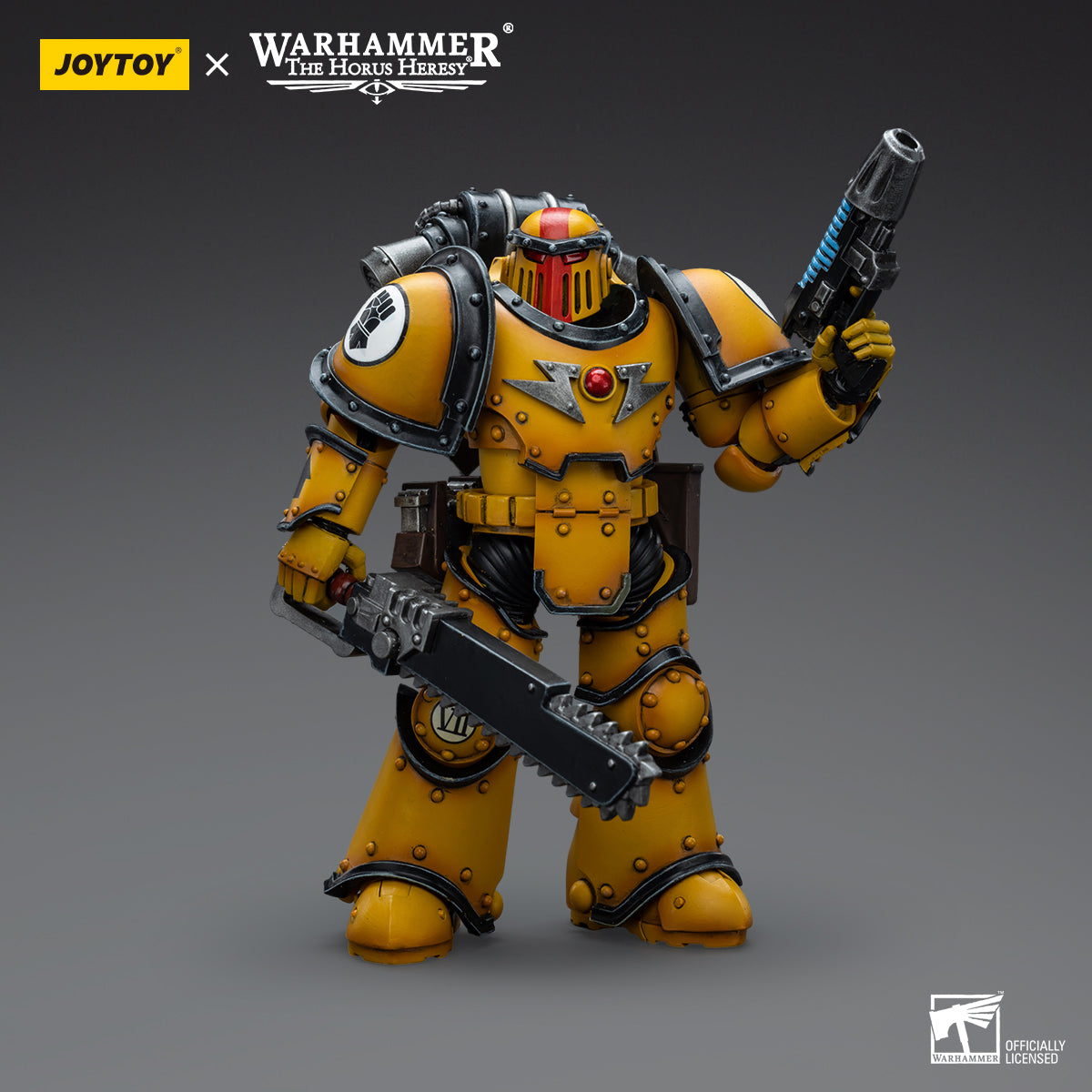 JOYTOY Warhammer The Horus Heresy - Imperial Fists MkIII Despoiler Squad Sergeant with Plasma Pistol