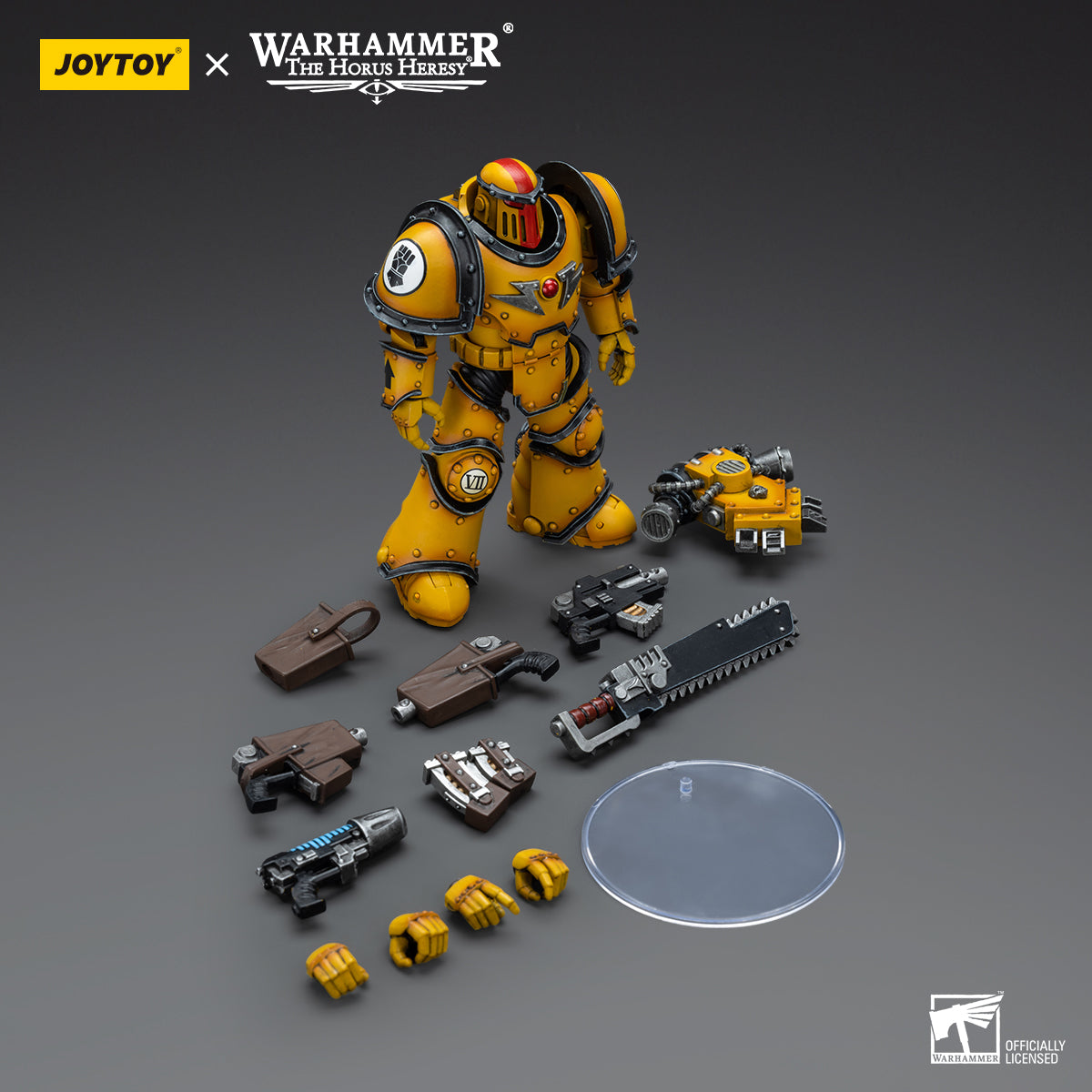JOYTOY Warhammer The Horus Heresy - Imperial Fists MkIII Despoiler Squad Sergeant with Plasma Pistol