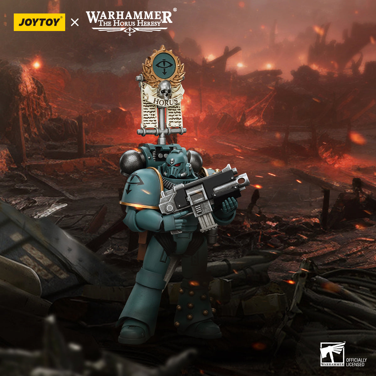JOYTOY Warhammer The Horus Heresy - Sons of Horus MKIV Tactical Squad