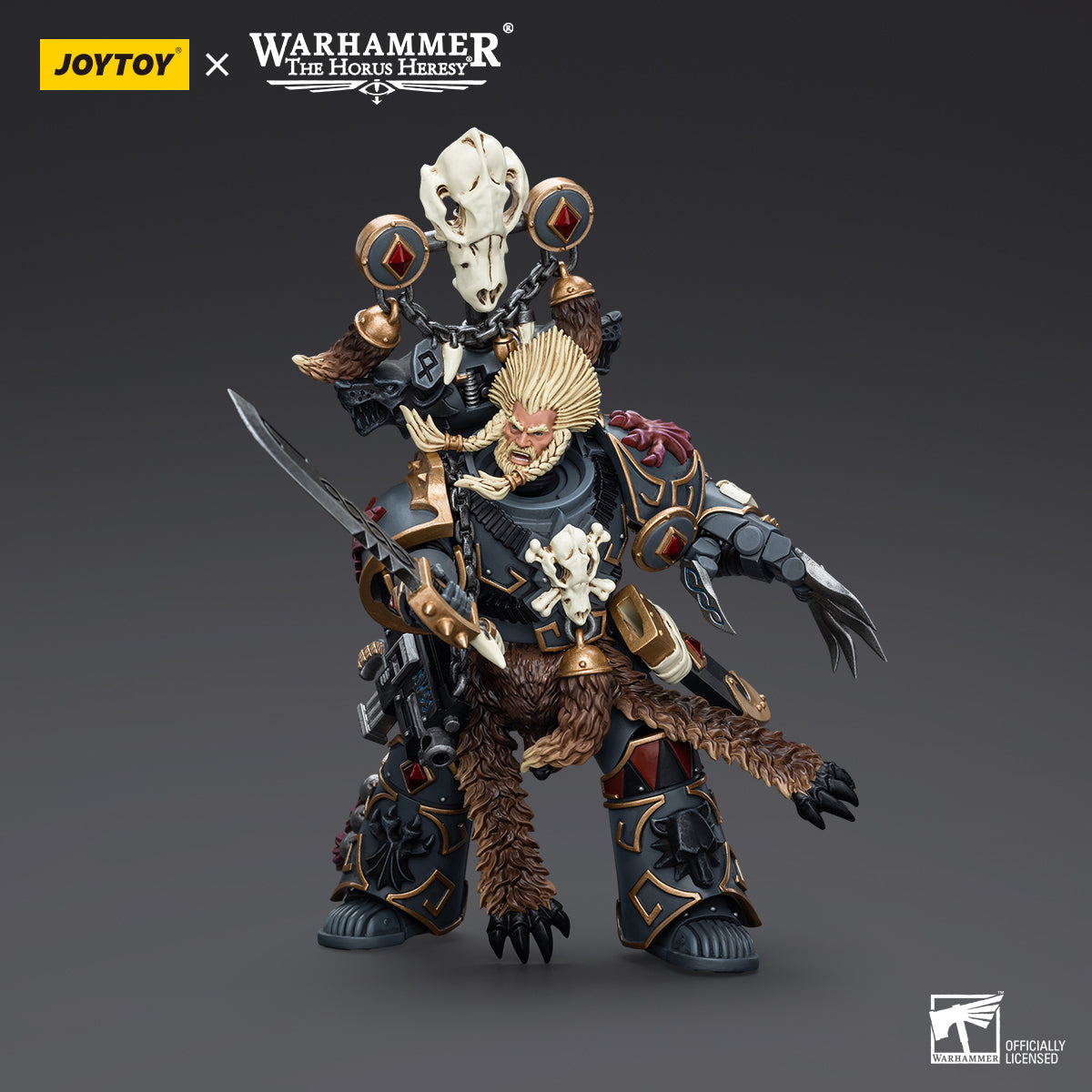 JoyToy Outlet – Space Wolves Geigor, the Fell-Hand Action Figure 1