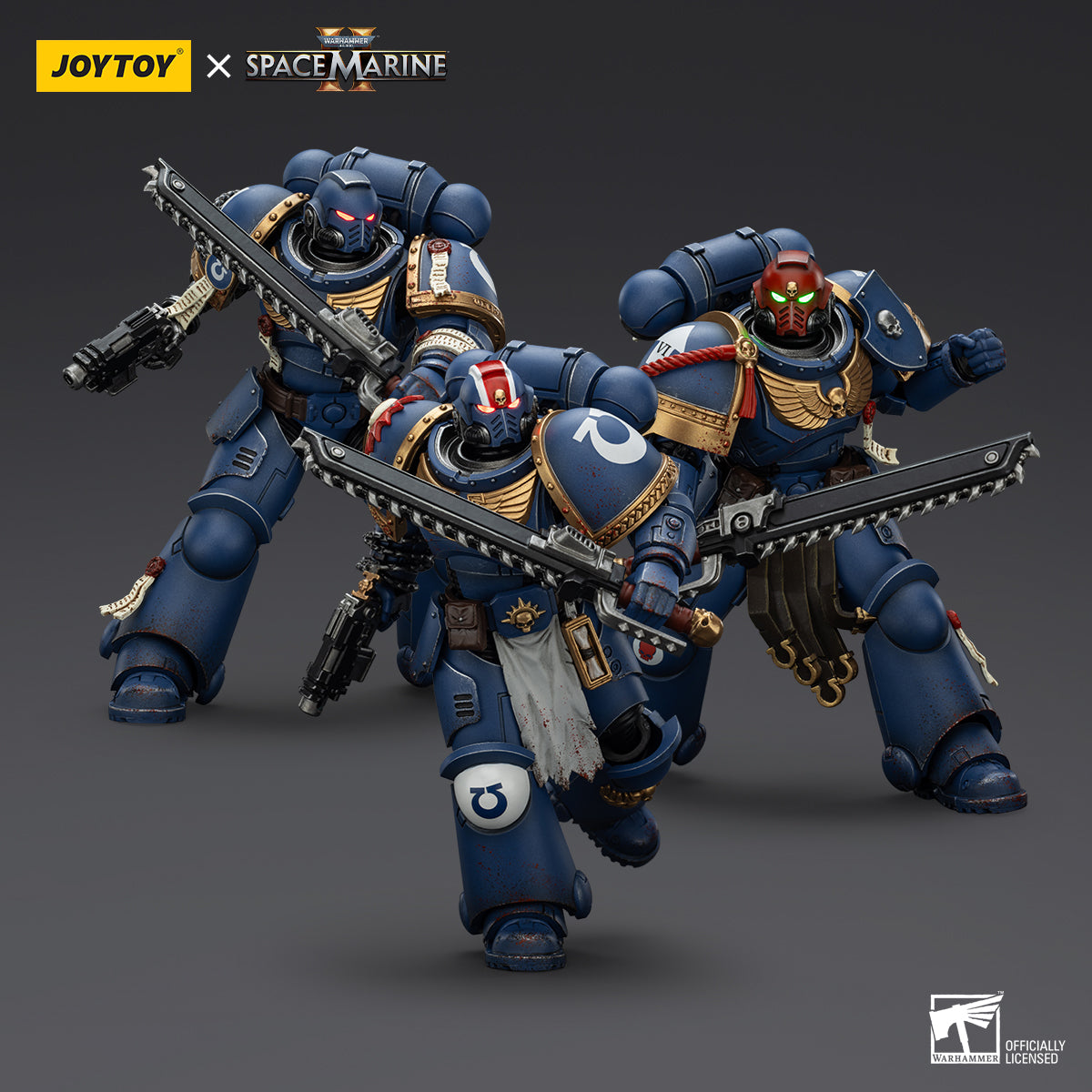 JoyToy Warhammer 40,000: Space Marine 2 Ultramarines Titus Squad(Collector Edition)
