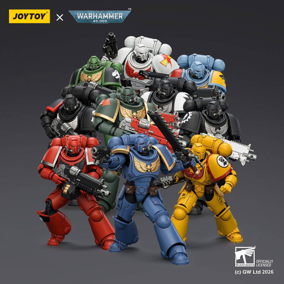 その他 Warhammer 40,000 JOYTOY Warhammer 40,000 - Intercessor with Bolt Rifle, Bolt Pistol and