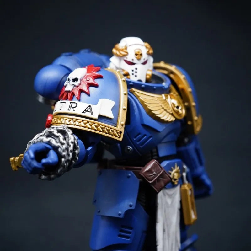 Ultramarines Ornamental Veteran Helmet Head Sculpt – Upgrade Part
