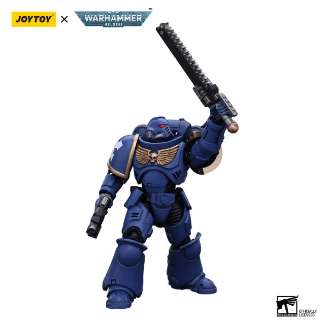 JOYTOY Warhammer 40,000 - Ultramarines Outriders Brother Catonus
