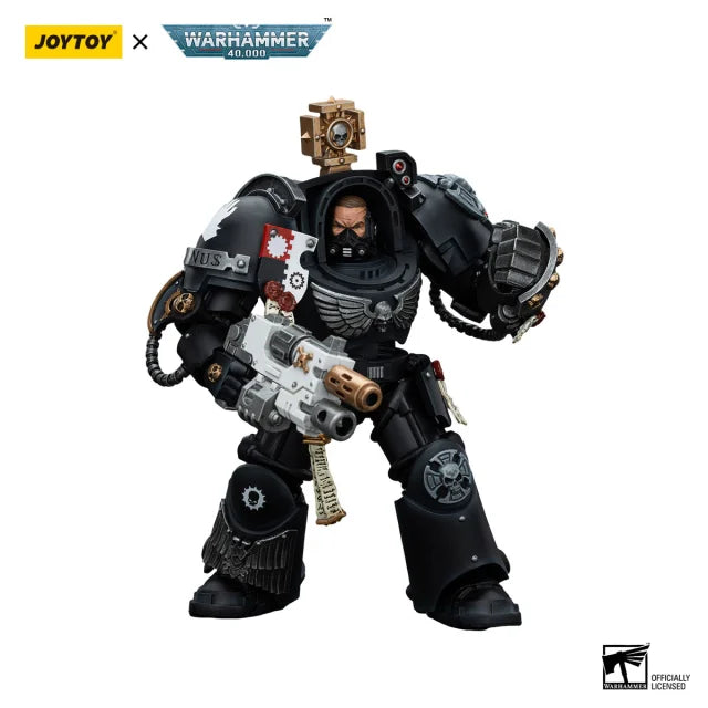 JOYTOY Warhammer 40,000 - Iron Hands Captain in Terminator Armour